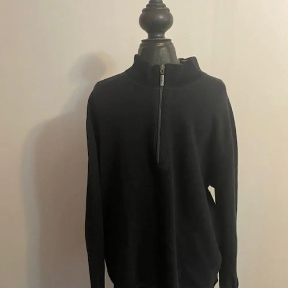 Tommy Bahama Reversible Blue/Gray sweater, size L